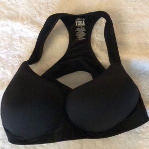 VS pink yoga sports push up bra